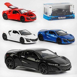 Машина металлопластик LF - 11895 (72) "Авто Експерт", 3 цвета, 1:32, свет, звук, инерция, открываются двери, багажник, капот, в коробке 91080 фото