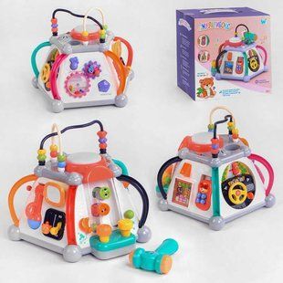 Музичний мультибокс Wtoys ОЗВУЧУВАННЯ УКРАЇНСЬКОЮ МОВОЮ світло звук в коробці 114653 114653 фото